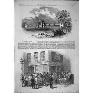   View Street Strand St Peters Hospital Wandsworth 1851: Home & Kitchen