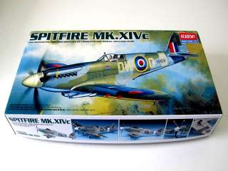 SPITFIRE MK.XIVc ACADEMY AIRPLANE MODEL KIT 1/72 SCALE  