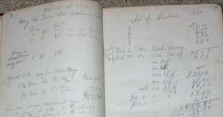 Account Books Waterville, NY Evans & Welch Families, Oneida County 