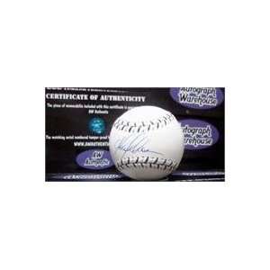  Garret Anderson autographed Baseball 2003 All Star Game 