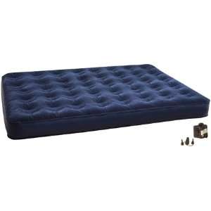  Deluxe Queen Air Bed w/ Pump: Sports & Outdoors
