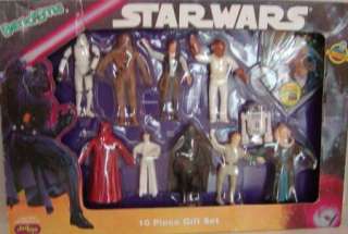 Vintage Star Wars 10 Piece Gift Set Bendable Figures  