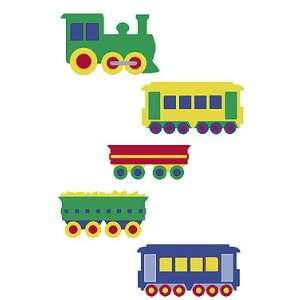   Wallies Wallpaper Cutouts 25 Trains Kids Boys Engine