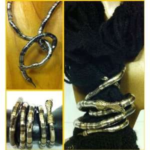   Jewelry Necklace Bendy Scarf Holder Cuff Shape Design Twist Shape