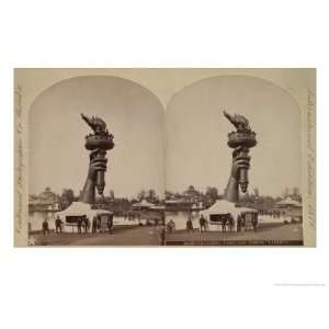  Liberty Torch, 1876 Centennial Exhibition in Philadelphia 