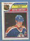 1985 86 O PEE CHEE Wayne Gretzky LL # 257 Oilers OPC 85