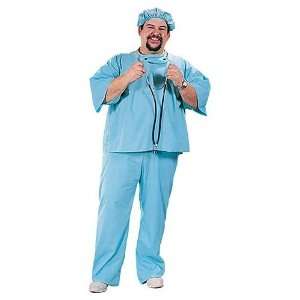  Doctor Doctor Adult Costume   Plus Size 