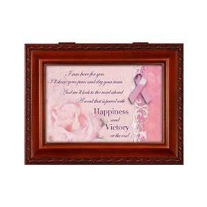 Breast Cancer Pink Ribbon Awareness Music Box Plays Amazing 