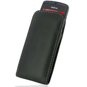  PDair VX1 Black Leather Case for Nokia Asha 300 