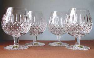 Waterford BallyBay Bunclody Brandy Glasses Set of 4 Special Edition 