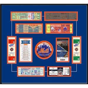  New York Mets Replica Tickets to History Frame Sports 