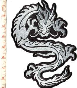 Chinese dragon HUGE XL kung fu martial arts tattoo applique iron on 