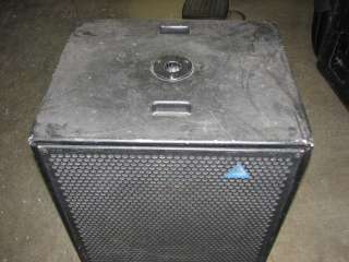 Adamson BX 118 (BX118) Single 18 Sub Speaker Cabinet   Used  