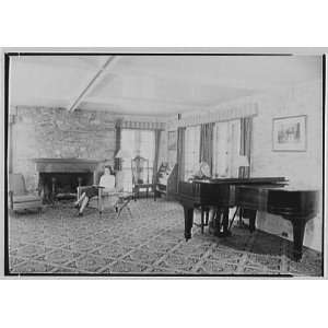  Photo Viewpoint School, Amenia, New York. Living room 1948 