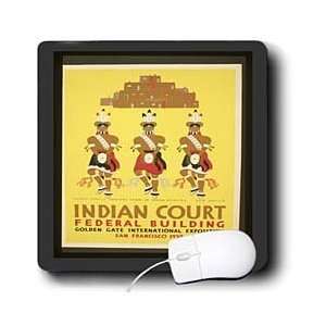   and 40s Art   Framed Native American Expo Ad   Mouse Pads Electronics