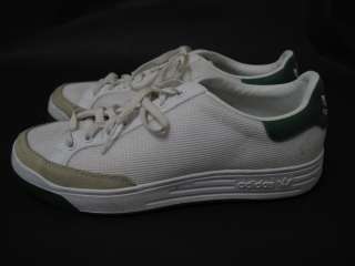 on a pair of ADIDAS White Green Sneakers Shoes Sz 6.5. These sneakers 