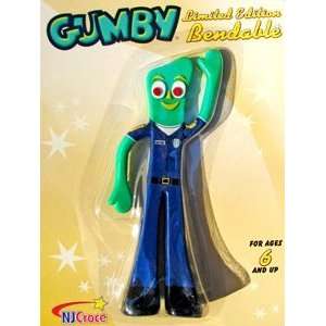  Gumby Policeman 6 Tall Bendy Figure Toys & Games
