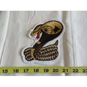 King Cobra Snake Patch