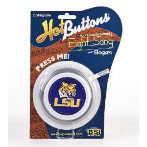    NCAA Louisiana State Fightin Tigers Hot Button: Sports & Outdoors