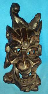   Decor Art Hand Carved Wooden / Wood Oriental Warrior Mask m006  