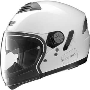  Nolan N43 Trilogy Helmet , Size 2XL, Color Metal White 