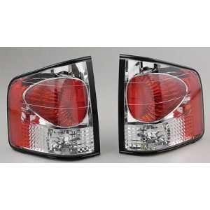 APC AMC 404112TLR Taillights, Euro, Chrome, Chevy S10 Pickup, Pair