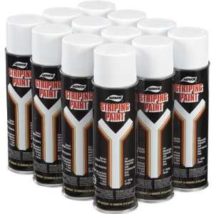 Aervoe Traffic White Striping Paint   12 Pk. of 18 Oz. Cans, Model 