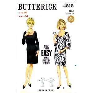   Pattern Scoop Neck Sheath Dress Size 14 Bust 34: Arts, Crafts & Sewing