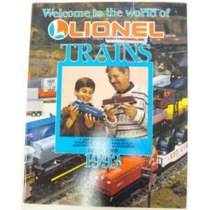  Lionel 1993 World of Lionel Trains Consumer Catalog Toys 