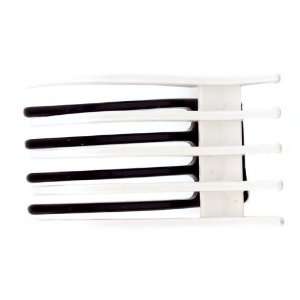   And Bottom Combine To Create This Black And White Modern Salon Hairpin