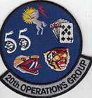 PATCH USAF F 16 GAGGLE 20th OPERATIONS GROUP SHAW AFB PARCHE