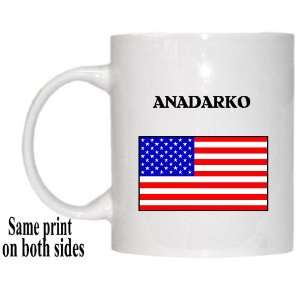  US Flag   Anadarko, Oklahoma (OK) Mug 