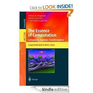  Essence of Computation Complexity, Analysis, Transformation. Essays 