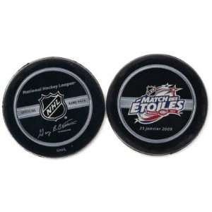  Nhl All Star 2009 Official Game Puck Montreal Canadiens 