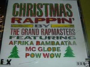 Grand Rapmasters Christmas Rappin CD *SEALED* Afrika  