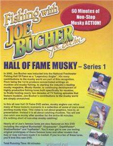 Muskie Fishing Joe Bucher Hall of Fame Musky DVD NEW  