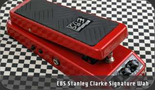 EBS Stanley Clarke Signature Bass Wah Wah Effects Pedal   FREE 
