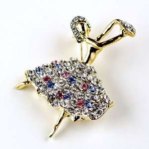 Ballet Faberge Brooch, Faberge Brooches, Jewelry, Crystal, Crystals 