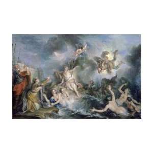   Antoine Coypel   Perseus Rescues Andromeda Giclee