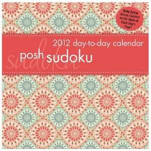  Posh Sudoku 2012 Desk Calendar