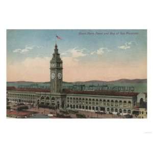  San Francisco, CA   Union Ferry Terminal Building Giclee 