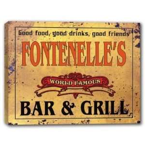  FONTENELLES Family Name World Famous Bar & Grill 