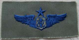 US Air Force Officer Cloth Senior Aircrew Badge / Wings  