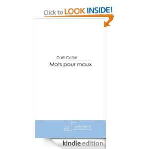 Mots pour maux (French Edition) Gaël Cottat  Kindle 