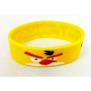 ANGRY BIRDS Silicone Wristband Bracelet YOU WONT LIKE ME WHEN IM 