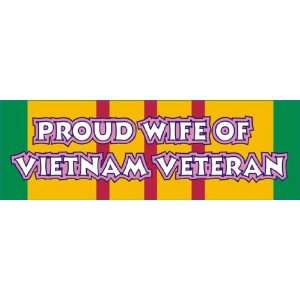  Proud Wife of Vietnam Veteran Service Medal Ribbon 9 