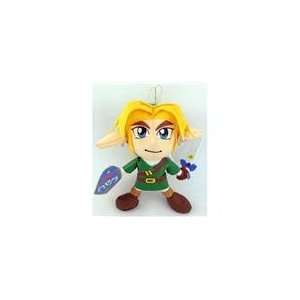  Legend of Zelda: Link with Sword Plush Figure Japan 