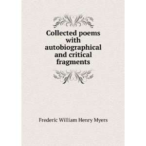   and critical fragments Frederic William Henry Myers Books