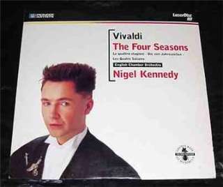 LD : NIGEL KENNEDY Vivaldi The Four Seasons laserdisc  