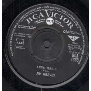  ANNA MARIE 7 INCH (7 VINYL 45) UK RCA VICTOR 1958 JIM 